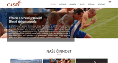 Desktop Screenshot of casri.cz